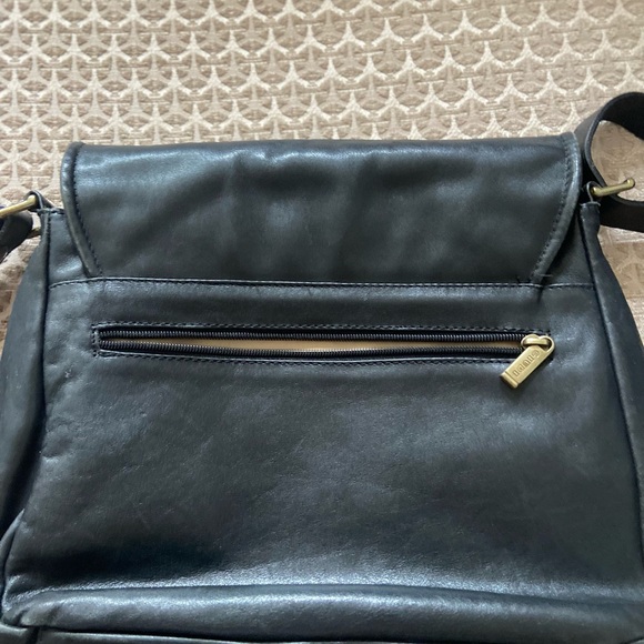 Giudi Italian Leather Brown Crossbody Shoulder Bag, leather  bag, vintage bag - Picture 13 of 14